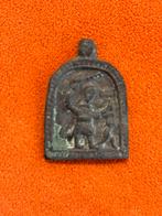 Prachtige Bronzen Russische Middeleeuwse Hanger St. Nikita, Antiek en Kunst, Verzenden