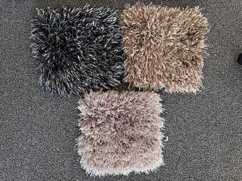 3 stalen dik vloerkleed 20x20 cm - kleedjes tapijt, Huis en Inrichting, Stoffering | Tapijten en Kleden, Zo goed als nieuw, Minder dan 50 cm
