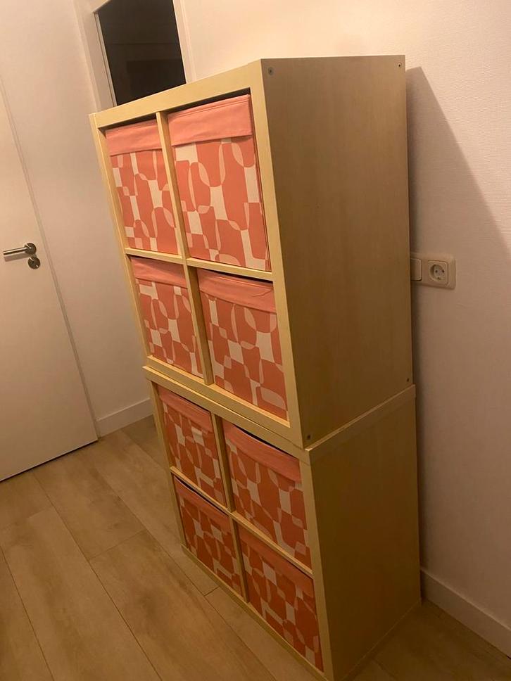 2 Kallax open Ikea kasten, Huis en Inrichting, Kasten | Boekenkasten, 50 tot 100 cm, Minder dan 100 cm, 25 tot 50 cm, Ophalen of Verzenden