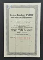 Verzekering Maatschappij "Spaarhuis" - Haarlem 1912, Verzenden, Voor 1920, Aandeel