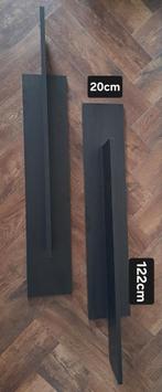 Zwarte wandplanken (luxe uitstraling), Ophalen of Verzenden, Gebruikt