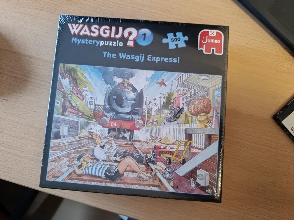 Wasgij puzzel 500 stukjes, nieuw in plastic, Ophalen, 500 t/m 1500 stukjes, Nieuw