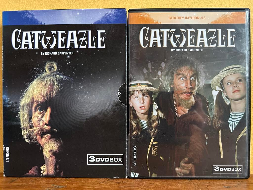 DVD Box-set Catweazle serie 1 en 2, Cd's en Dvd's, Dvd's | Tv en Series, Alle leeftijden, Ophalen of Verzenden, Zo goed als nieuw