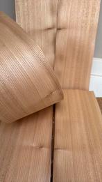 Hickory carya hout fineer 46x14cm, Verzenden, Almelo, Nieuw, Fineer