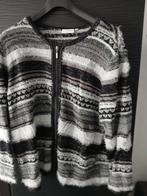 zwart wit gestreepte dames vest maat xl, Ophalen of Verzenden, Zo goed als nieuw, Zwart, Trui of Vest