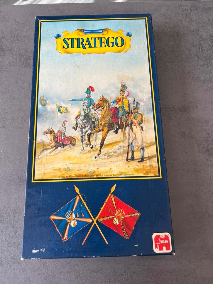 Jumbo Stratego bordspel, Hobby en Vrije tijd, Gezelschapsspellen | Bordspellen, Zo goed als nieuw, Ophalen of Verzenden