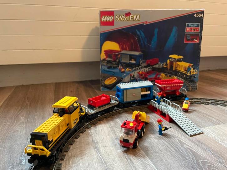 LEGO trein 4564 ‘Freight Rail Runner’, Kinderen en Baby's, Speelgoed | Duplo en Lego, Gebruikt, Lego, Complete set, Ophalen of Verzenden