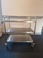 RVS Keukentrolly, Ophalen, Overige kleuren, 50 tot 100 cm, Zo goed als nieuw