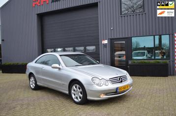 Mercedes-Benz CLK-klasse Coupé 200 K. Elegance/LEER/AUTMAAT beschikbaar voor biedingen