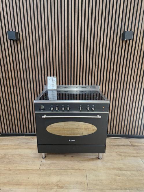 Luxe keramische Boretti M-system Fornuis Gratis bezorgt), Witgoed en Apparatuur, Fornuizen, Zo goed als nieuw, Vrijstaand, Keramisch