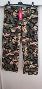Shein camouflage broek  mt l, Kleding | Heren, Verzenden, Nieuw, Groen