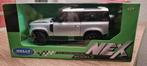 Aanbieding Welly Land Rover Defender 90 zilver of bruin new, Ophalen of Verzenden, Nieuw, Auto, Welly