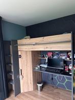 Hoogslaper 90 * 200, Kinderen en Baby's, Kinderkamer | Stapelbedden en Hoogslapers, Ophalen, Gebruikt, Hoogslaper