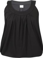 Zhenzi top / singlet zwart, mooie hals mt M / 46 - 48, Zhenzi, Verzenden, Zwart, Shirt of Top