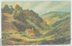 10 prentkaarten landschappen, buitenland, voor 1940, Gebruikt, Voor 1940, Prent, Buitenland