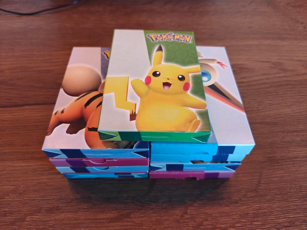 Pokemon McDonald's 2022 - 9 pakjes (4 open), Ophalen of Verzenden