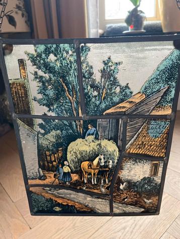 Glas in lood hanger boerderij beschikbaar voor biedingen