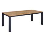 Tuintafel tafel teak aluminium 180x90 240x100 SALE € 450, Ophalen of Verzenden, Nieuw, Rechthoekig, Aluminium