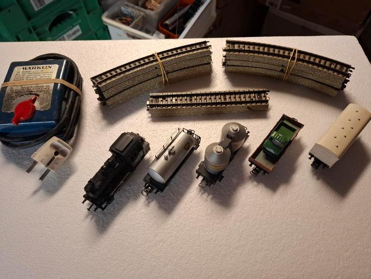 Marklin begin set nr 3, Hobby en Vrije tijd, Modeltreinen | H0, Gebruikt, Treinset, Wisselstroom, Märklin, Analoog, Ophalen of Verzenden