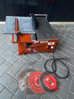 Raimondi tegelzaag - zaagtafel (rubi - tegelsnijder), Doe-het-zelf en Verbouw, Gereedschap | Zaagmachines, Ophalen, Gebruikt, 600 tot 1200 watt