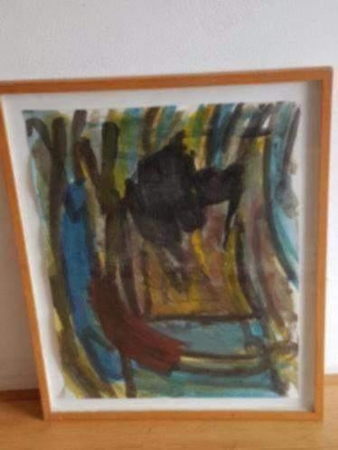 Landscape with Trees Einan Cohen (Coene) 1985, Antiek en Kunst, Ophalen