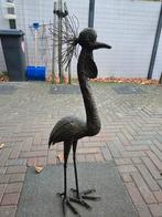 De grijze Kroonkraanvogel uit Oeganda., Antiek en Kunst, Ophalen