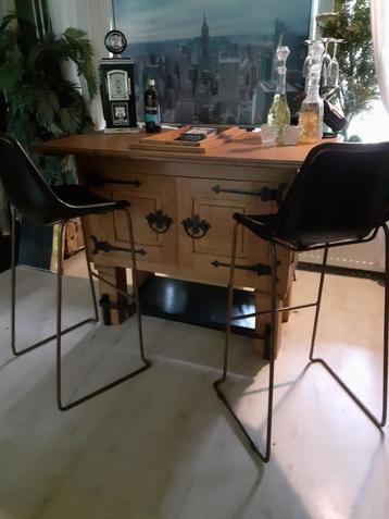 Bar oude kroegbar mancave huisbar loftbar thuisbar eiken beschikbaar voor biedingen