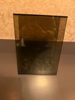 Waxinelicht houder Eric Kuster stijl - antraciet glas, Huis en Inrichting, Woonaccessoires | Spiegels, Ophalen, Minder dan 50 cm