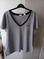 3 Levi T-shirts Maat L - gestreept met V-hals, Overige kleuren, Maat 42/44 (L), Levi, Ophalen of Verzenden
