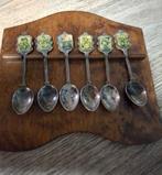 Antiek bord met lepeltjes hummeltjes, Antiek en Kunst, Antiek | Tin, Ophalen of Verzenden