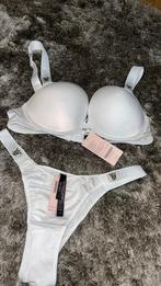 Victoria Secret Set 75C String M Nieuw!, Verzenden, Wit, Setje