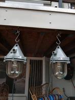 Orginele Industriële Fabriekslampen  Tsjechoslowakije, Ophalen, Gebruikt, Glas, Industriële Fabriekslampen ca 50 tot 70er jaren