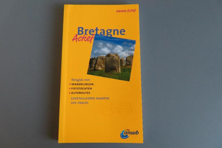 Bretagne - ANWB actief gids, Boeken, Reisgidsen, Zo goed als nieuw, Reisgids of -boek, Europa, ANWB, Ophalen of Verzenden