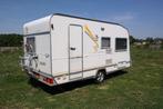 Knaus Caravan 400 TM - Zeer compleet!, Caravans en Kamperen, Caravans, Rondzit, 750 - 1000 kg, Particulier, Kachel