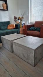 *Salontafel beton | Uniek | Industrieel design | Betonlook*, Overige materialen, 50 tot 100 cm, Vierkant, Nieuw