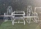 antieke tuinset, Tuin en Terras, Tuinsets en Loungesets, Ophalen, Gebruikt, Overige materialen, 2 zitplaatsen