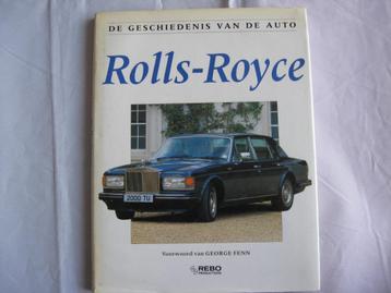 BOEK ROLLS- ROYCE De geschiedenis van Rolls-Royce 1991 mooi 