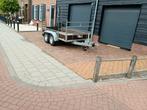 Te koop 2700 kilo Vlemmix machine transporter 302x150, Auto diversen, Aanhangers en Bagagewagens, Ophalen, Zo goed als nieuw