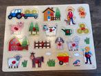 Verschillende houten puzzels, Kinderen en Baby's, Speelgoed | Kinderpuzzels, Van hout, Minder dan 10 stukjes, Ophalen of Verzenden