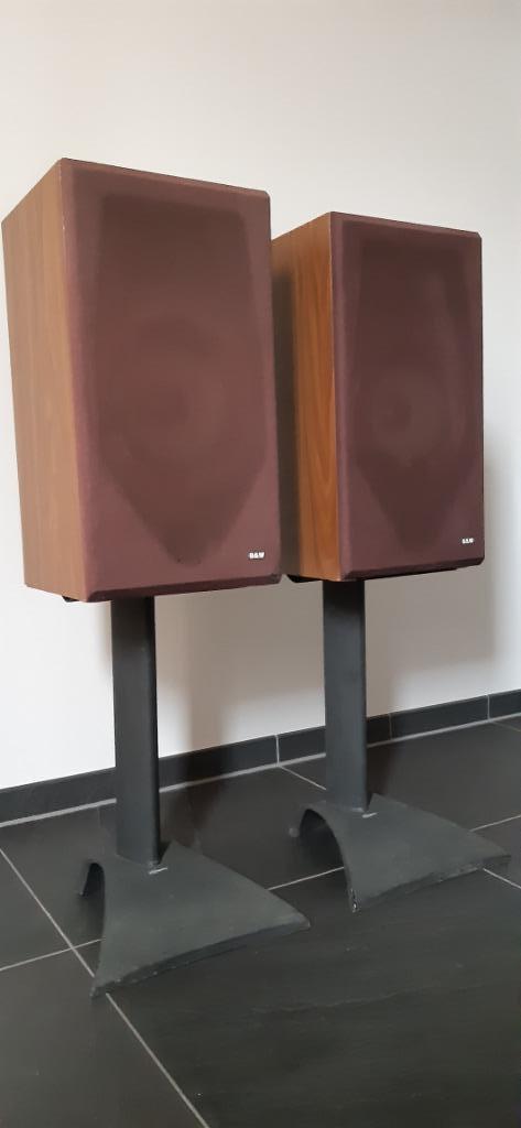 B&W DM110, Audio, Tv en Foto, Luidsprekers, Gebruikt, Front, Rear of Stereo speakers, 60 tot 120 watt, Bowers & Wilkins (B&W)