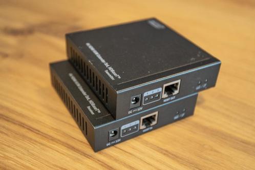 Digitus HDMI Extender DS-55502 HDMI, USB-Extender 4K, Audio, Tv en Foto, Audiokabels en Televisiekabels, Zo goed als nieuw, Ophalen of Verzenden