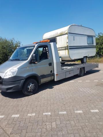 Inkoop van u sloop caravan in België.duitsland .nederland