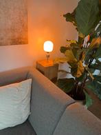 Vloerlamp houten blok, Ophalen of Verzenden, Gebruikt, Minder dan 100 cm