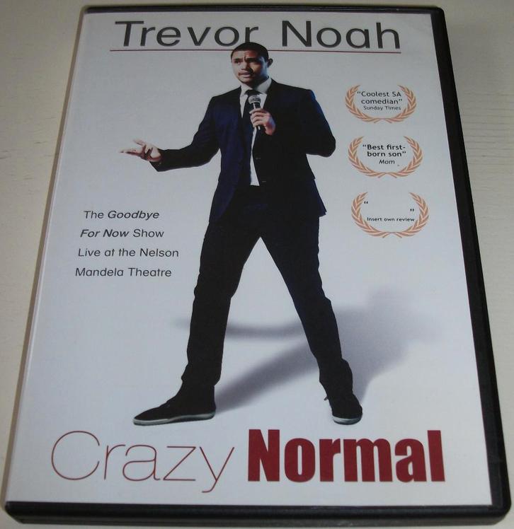 Dvd *** TREVOR NOAH *** Crazy Normal, Cd's en Dvd's, Dvd's | Cabaret en Sketches, Zo goed als nieuw, Stand-up of Theatershow, Vanaf 12 jaar