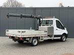 Ford Transit 2.0 TDCI EURO 6 / PICK UP / HIAB K € 26.950,0, Auto's, Bestelauto's, 4 cilinders, Wit, Bedrijf, Te koop