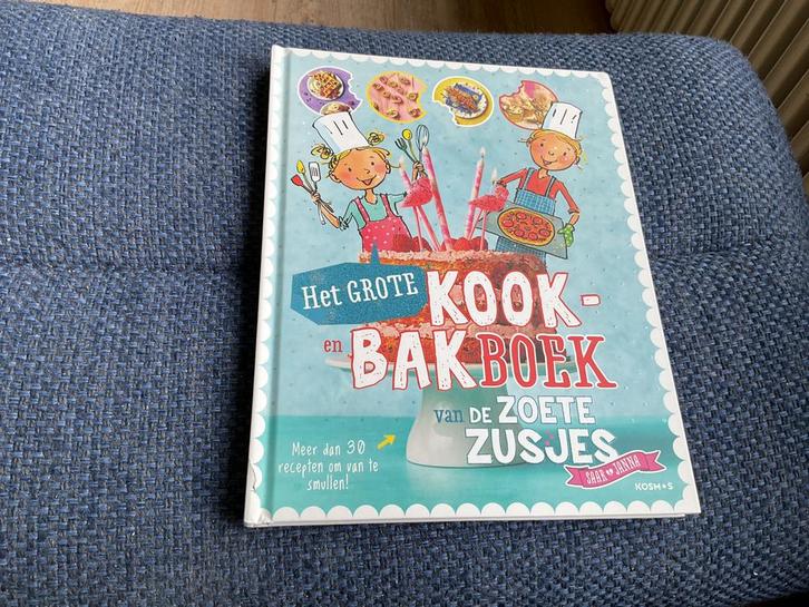 Het grote kook- en bakboek van de Zoete Zusjes, Boeken, Kinderboeken | Jeugd | onder 10 jaar, Zo goed als nieuw, Non-fictie, Ophalen of Verzenden