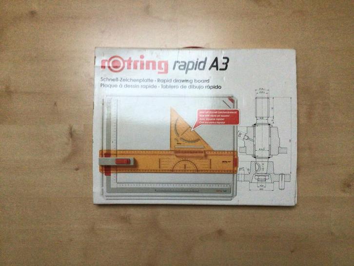 Rotring Tekenbord A3 - Compleet, Doe-het-zelf en Verbouw, Tekentafels, Gebruikt, Minder dan 130 cm, Ophalen