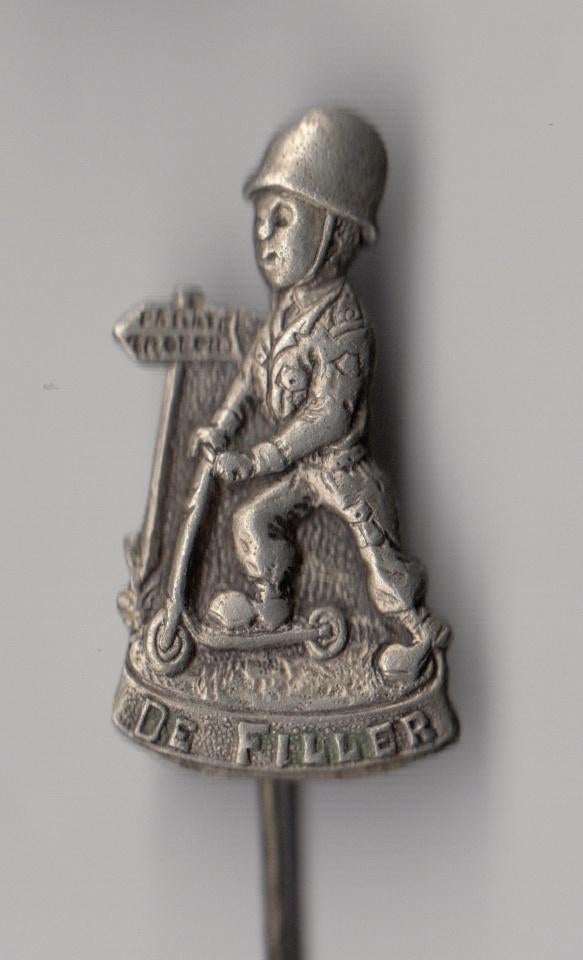 De Filler Leger speldje, Niet vindbaar, Niet vindbaar, Nederland, Embleem of Badge