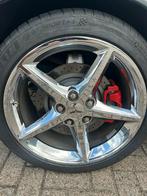 Set velgen + nieuwe banden, Auto-onderdelen, Banden en Velgen, Ophalen, 18 inch, Zomerbanden