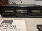 Onkyo TA-W202 Stereo Cassette Tape Deck, Ophalen, Dubbel, Overige merken, High speed dubbing